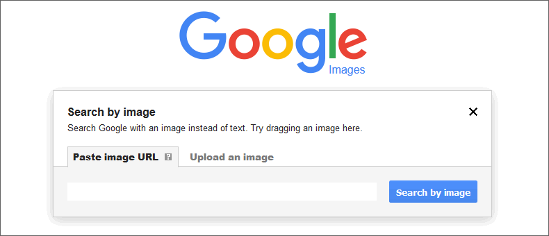 google image search upload