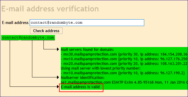 email verification tools