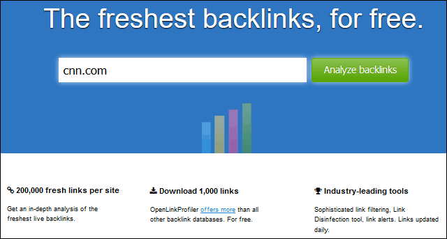 open link profiler