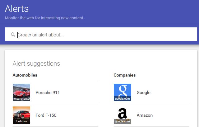 google alerts for vip reputation management