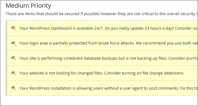 boosting wordpress security