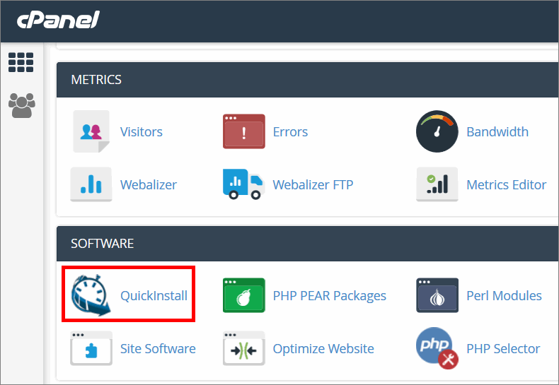 cpanel quick install